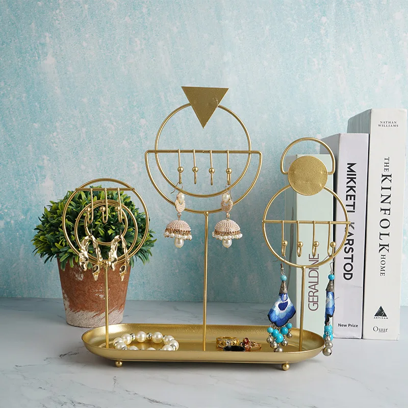 Nordic Cosmetic Display Stand Metal Jewelry Props Necklace Display Stand Jewelry Tray Jewelry Display Stand
Nordic Cosmetic Display Stand Metal Jewelry Props Necklace Display Stand Jewelry Tray Jewelry Display Stand