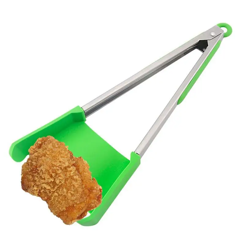 Новая кухонная Лопатка и щипцы, антипригарные термостойкие силиконовые щипцы с рамой из нержавеющей стали, кухонные умные приспособления
Новая кухонная Лопатка и щипцы, антипригарные термостойкие силиконовые щипцы с рамой из нержавеющей стали, кухонные умные приспособления