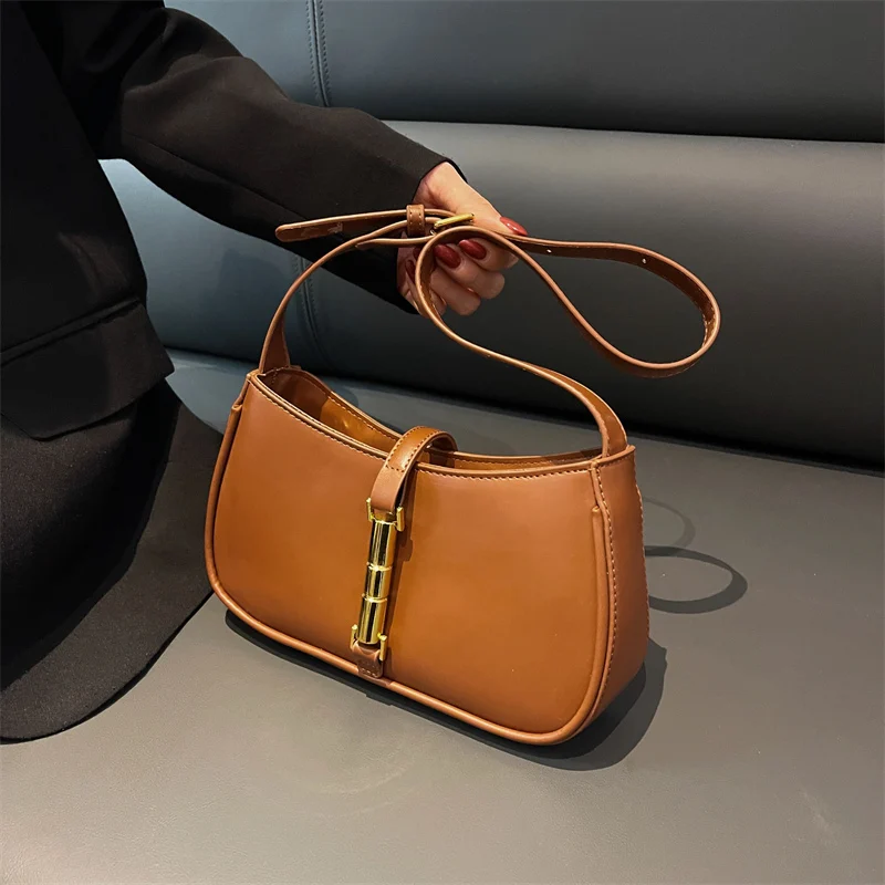 Shoulder Bags for Women 2023 Trend Underarm Bag Solid Color Pu Leather Women Handabags Lady Purse Hobos Bags Fashion
Shoulder Bags for Women 2023 Trend Underarm Bag Solid Color Pu Leather Women Handabags Lady Purse Hobos Bags Fashion