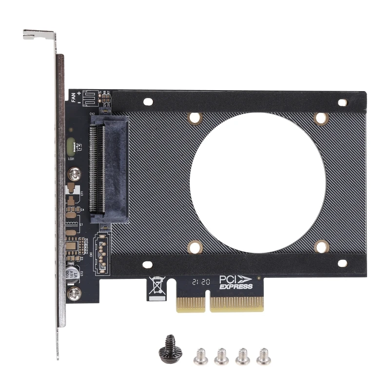 Карта расширения U.2 SFF-8639 to PCI-E X4, адаптер с поддержкой U.2 NVME SSD, карта расширения 4000 МБ, для PCIE X4 X8 X16
Карта расширения U.2 SFF-8639 to PCI-E X4, адаптер с поддержкой U.2 NVME SSD, карта расширения 4000 МБ, для PCIE X4 X8 X16