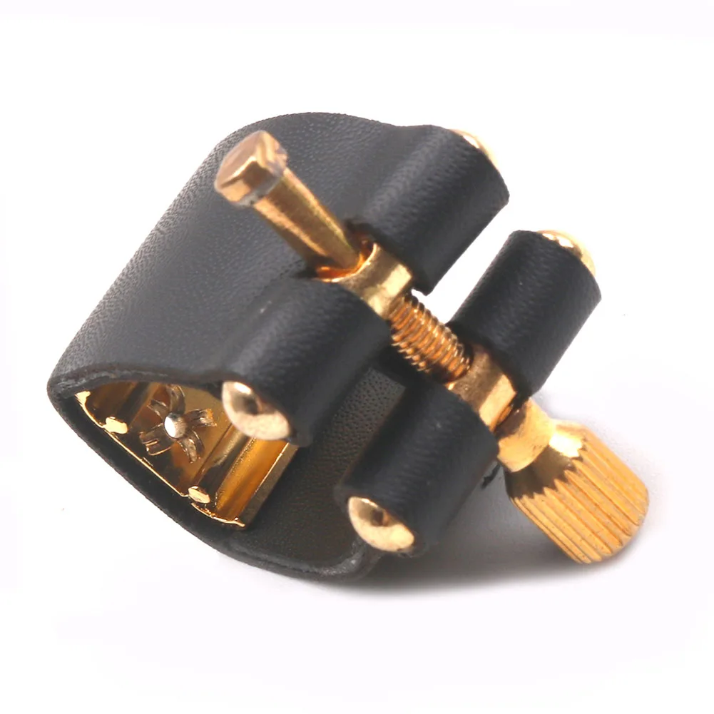 For Alto Sax Saxophone Ligature Parts Compact Practical Accessories Mouthpiece PU Leather+Metal Ligatures Black Durable
For Alto Sax Saxophone Ligature Parts Compact Practical Accessories Mouthpiece PU Leather+Metal Ligatures Black Durable