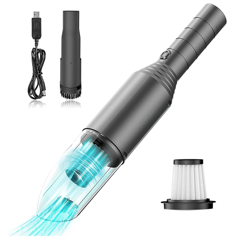 Handheld Vacuum Cleaner, Cordless 9 Kpa, Strong Suction Power Is Powered By Lithium-Ion Battery, For Home And Car
Handheld Vacuum Cleaner, Cordless 9 Kpa, Strong Suction Power Is Powered By Lithium-Ion Battery, For Home And Car