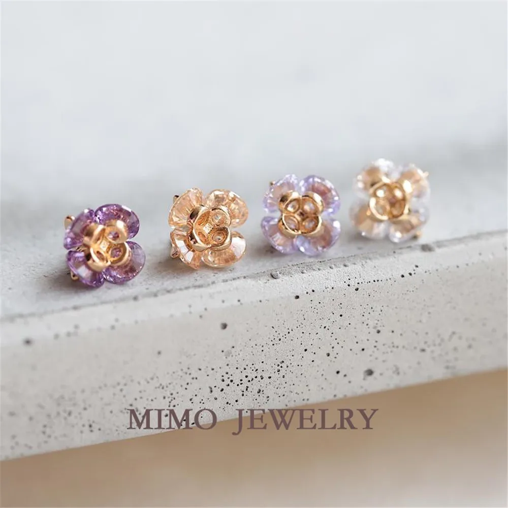 Color preservation gold plated blue zircon mini planet Universe double ring pendant DIY accessories
Color preservation gold plated blue zircon mini planet Universe double ring pendant DIY accessories