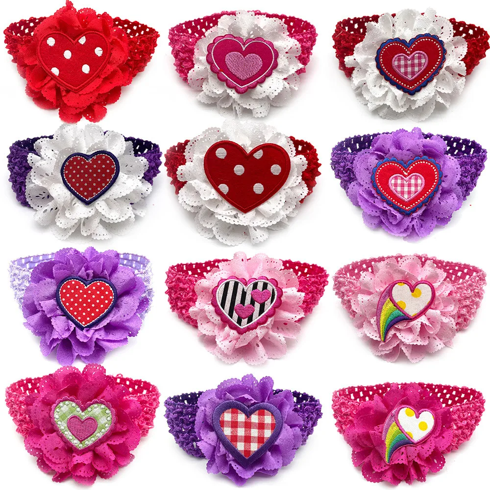 50pcs Valentine's Day Pet Dog Bow Tie with Elastic Band Love Heart Style Small Middle Large Dog Neckties Dog Grooming Product
50pcs Valentine's Day Pet Dog Bow Tie with Elastic Band Love Heart Style Small Middle Large Dog Neckties Dog Grooming Product