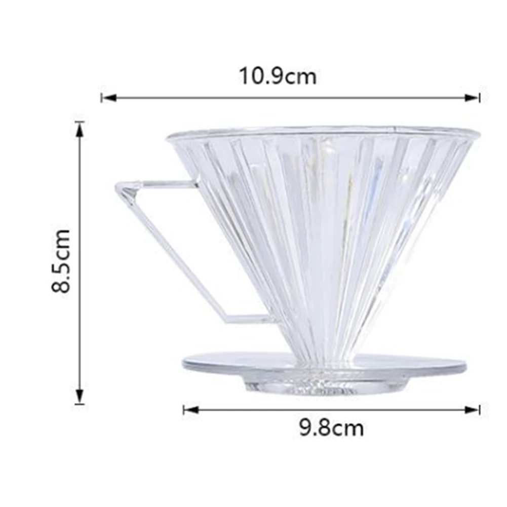 Resin Drip Pot Transparent Handbrewed Single-product Diversion Coffee Filter Cup Unbleached Coffee Filter Fit Coffee Dripp
Resin Drip Pot Transparent Handbrewed Single-product Diversion Coffee Filter Cup Unbleached Coffee Filter Fit Coffee Dripp