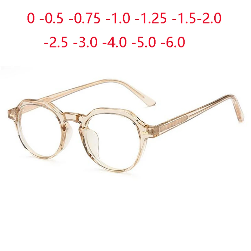 0 -0.5 -0.75 -1.0 To -6.0 Vintage Rivets Myopia Lens Polygon Prescription Eyeglasses Anti-blue Light Computer Optical Glasses
0 -0.5 -0.75 -1.0 To -6.0 Vintage Rivets Myopia Lens Polygon Prescription Eyeglasses Anti-blue Light Computer Optical Glasses