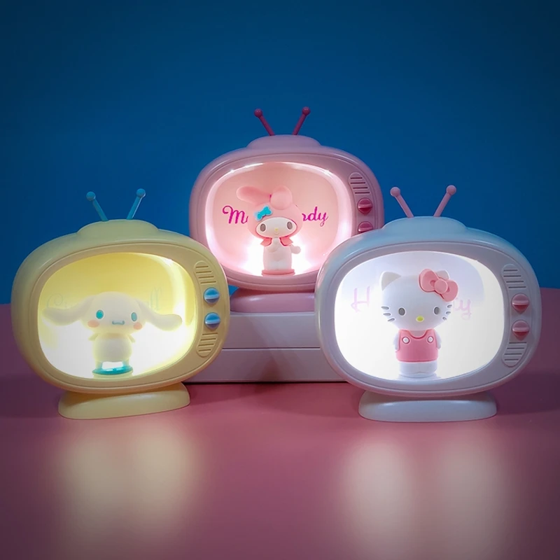 Кавайная Sanrio Cinnamoroll Моя Мелодия Hello Kitty носветильник свет Аниме фигурки настольного ТВ Моделирование Украшение окружасветильник света моде...
Кавайная Sanrio Cinnamoroll Моя Мелодия Hello Kitty носветильник свет Аниме фигурки настольного ТВ Моделирование Украшение окружасветильник света моде...