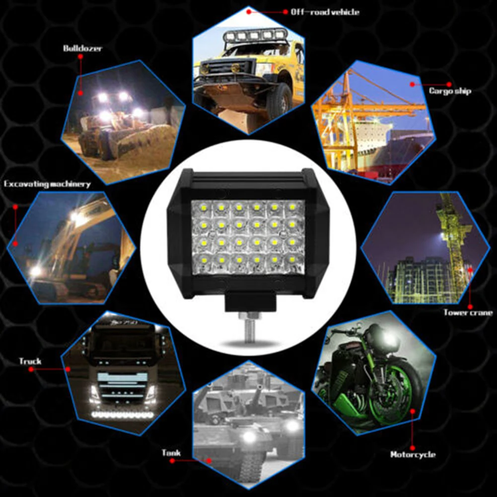 4inch 72W 12V 24V LED Car Working Light Spotlight Bar Night Driving Lamps Truck SUV Off Road Tractor Headlight
4inch 72W 12V 24V LED Car Working Light Spotlight Bar Night Driving Lamps Truck SUV Off Road Tractor Headlight