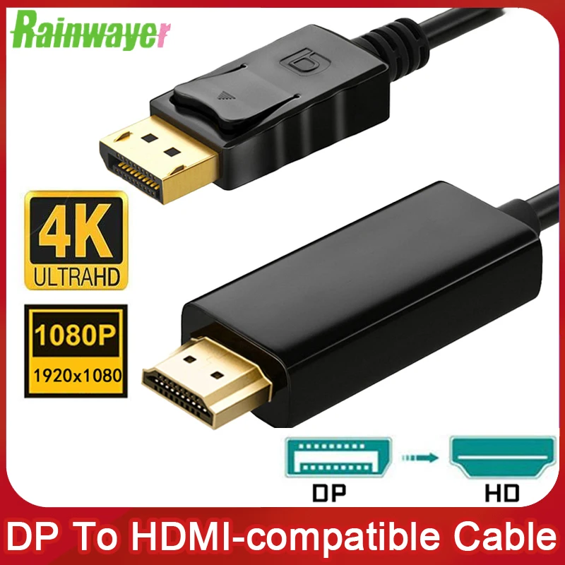 4K DisplayPort DP-HDMI-совместимый кабель высокого качества HD 1080P 30Hz DisplayPort To HD Video Audio для ПК HDTV проектора ноутбука
4K DisplayPort DP-HDMI-совместимый кабель высокого качества HD 1080P 30Hz DisplayPort To HD Video Audio для ПК HDTV проектора ноутбука