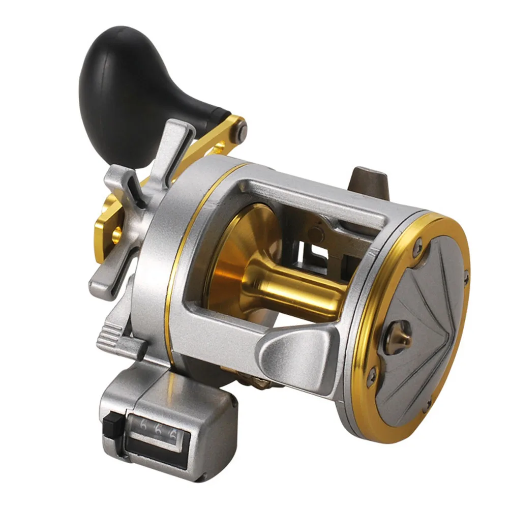 Drum Reel Fishing Reel Sea Trolling Fishing With Counter 1pc Electronic Counting Extended Crank Outdoor Fishing
Drum Reel Fishing Reel Sea Trolling Fishing With Counter 1pc Electronic Counting Extended Crank Outdoor Fishing