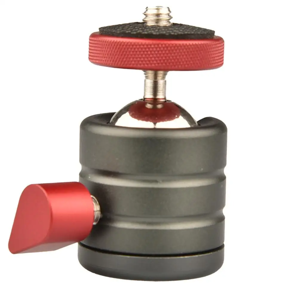 Mini Full Metal Ball Head Universal with 1/4 Thread Adjustable Swivel Stand Photography Accessories For Micro-slr Tripod
Mini Full Metal Ball Head Universal with 1/4 Thread Adjustable Swivel Stand Photography Accessories For Micro-slr Tripod