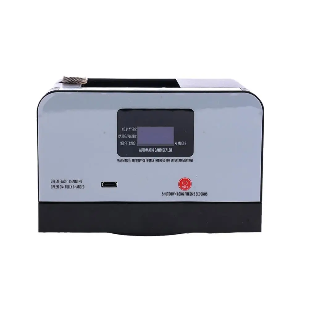 Automatic Card Dealer Electric Card Dealer Machine Rotating Card Dealer Machine for UNO Blackjack Texas Hold'em Home Card Games
Automatic Card Dealer Electric Card Dealer Machine Rotating Card Dealer Machine for UNO Blackjack Texas Hold'em Home Card Games