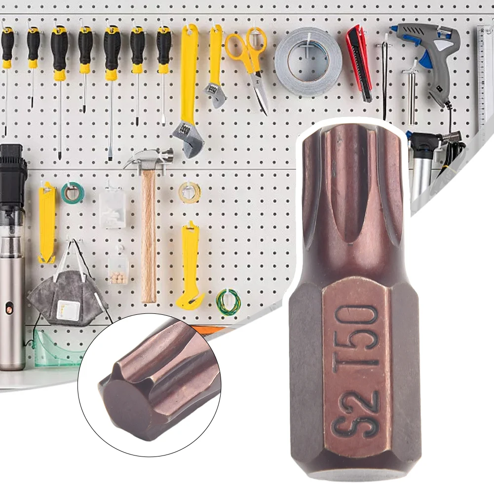 1pcs Electric Screwdriver Bits T20/25/30/40/45/50/55 For Electric Wrench Socket Bit Set Anti-corrosion Wrench Socket Bit Hand
1pcs Electric Screwdriver Bits T20/25/30/40/45/50/55 For Electric Wrench Socket Bit Set Anti-corrosion Wrench Socket Bit Hand