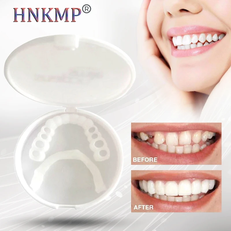 HNKMP Upper and Lower False Fake Perfect Smile Veneers Comfort Flex Dental Dentis Denture Paste Teeth Whitening Braces Tool
HNKMP Upper and Lower False Fake Perfect Smile Veneers Comfort Flex Dental Dentis Denture Paste Teeth Whitening Braces Tool