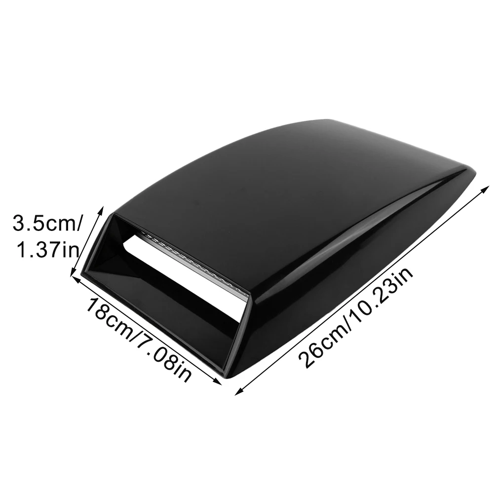 Universal Car SUV Decorative Air Flow Intake Scoop Bonnet Vent Cover Hood Black Air Flow Vent Cover Car SUV Decorative
Universal Car SUV Decorative Air Flow Intake Scoop Bonnet Vent Cover Hood Black Air Flow Vent Cover Car SUV Decorative