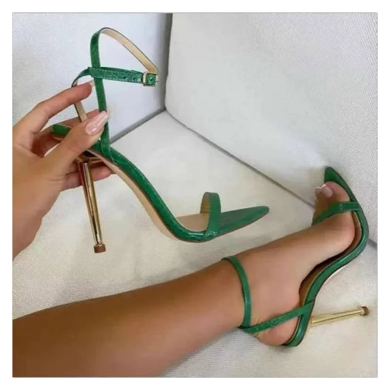 LALA IKAI 10.5CM Summer High Heel Sandals Sexy Stiletto Women Shoes Party Dress Evening Heeled Sandals Fashion Ankle Strap Lad
LALA IKAI 10.5CM Summer High Heel Sandals Sexy Stiletto Women Shoes Party Dress Evening Heeled Sandals Fashion Ankle Strap Lad