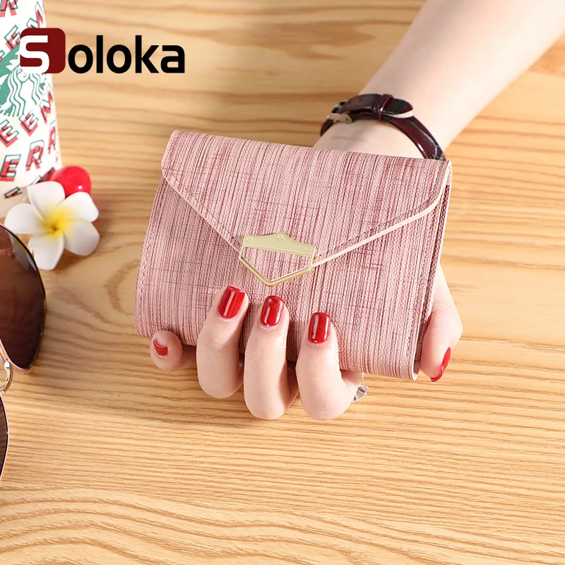 Women's Short Wallet Retro Simple Stitching Card Holder Striped PU Coin Purse Money Bag Large Capacity Card Cash Storage Pouch 
Women's Short Wallet Retro Simple Stitching Card Holder Striped PU Coin Purse Money Bag Large Capacity Card Cash Storage Pouch