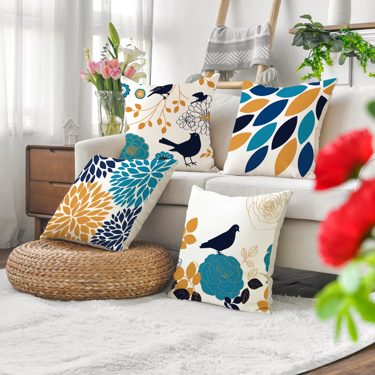 Simple Print Cushion Cover Decorations For Home Ornament Happy New Year Christmas Decor 2023
Simple Print Cushion Cover Decorations For Home Ornament Happy New Year Christmas Decor 2023