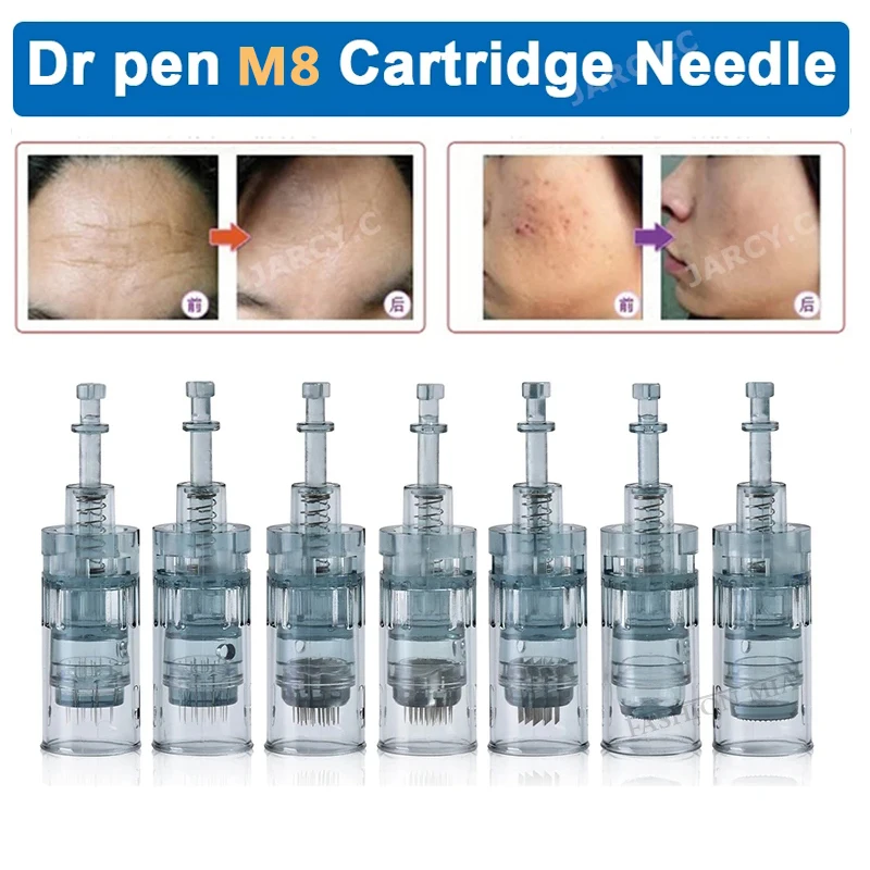 

Tattoo Cartridges Needle 3D Nano Mesotherapy Microneedling Replacement Cartridges 12pin 36pin for Dr. Pen Ultima M8 Auto Machine