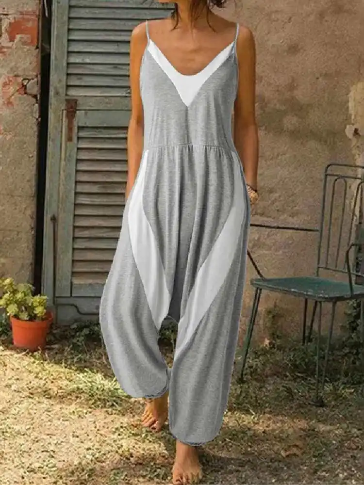 Celmia Women Vintage Overalls Sexy Knitted Jumpsuits 2022 Summer Straps Long Playsuits Casual Loose Sleeveless V-neck Rompers
Celmia Women Vintage Overalls Sexy Knitted Jumpsuits 2022 Summer Straps Long Playsuits Casual Loose Sleeveless V-neck Rompers