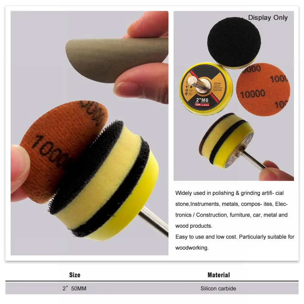 Durable High Quality Cars For Furniture Sanding Discs Sanding Grit 50mm Accessories Loop 60 - 10000 Grit 25pcs
Durable High Quality Cars For Furniture Sanding Discs Sanding Grit 50mm Accessories Loop 60 - 10000 Grit 25pcs
