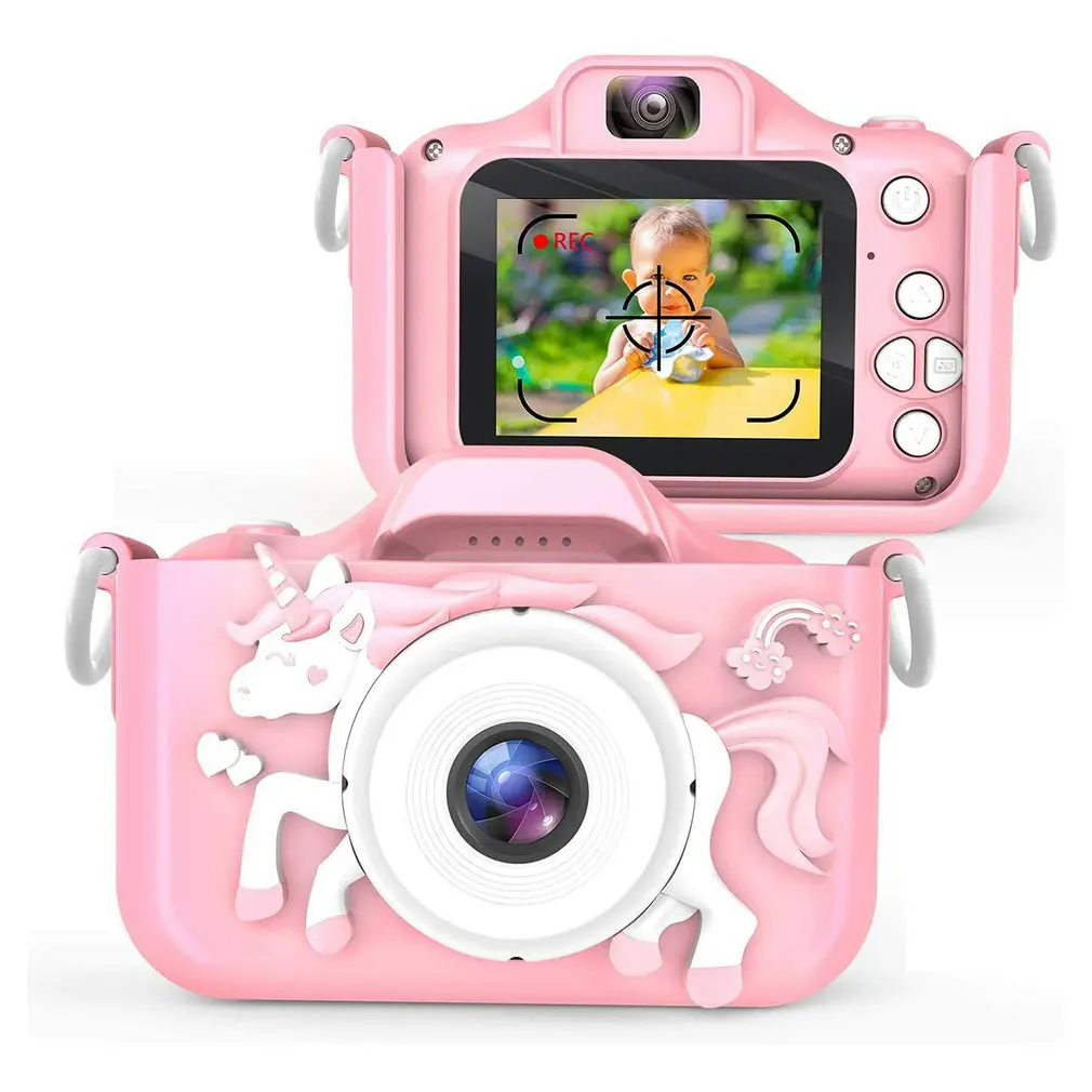 Unicorn Kids Digital Camera 1080P Dual Lens Selfie Video Camcorder Christmas Birthday Gift Toy For Toddler Children Dropshipping
Unicorn Kids Digital Camera 1080P Dual Lens Selfie Video Camcorder Christmas Birthday Gift Toy For Toddler Children Dropshipping