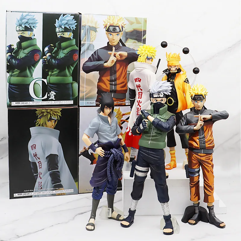 Anime Naruto Figure Uzumaki Naruto Namikaze Minato Uchiha Sasuke Kakashi Action Figurine Model Figure Toy Ornaments Toys
Anime Naruto Figure Uzumaki Naruto Namikaze Minato Uchiha Sasuke Kakashi Action Figurine Model Figure Toy Ornaments Toys