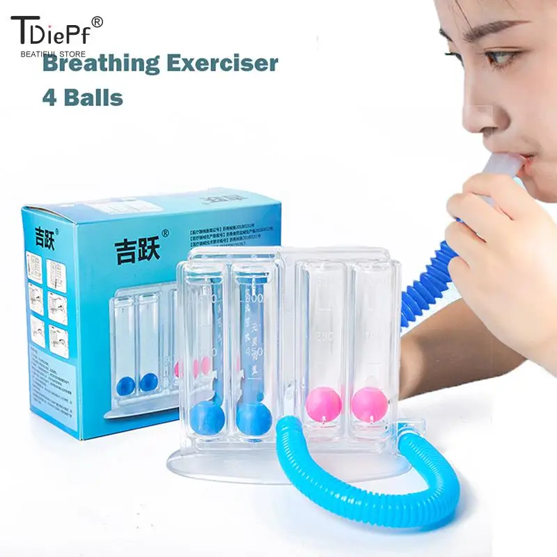 4Balls Breathing Exerciser Lung Function Improvement Trainer Respiratory Spirometry Breath Measurement System Health Care
4Balls Breathing Exerciser Lung Function Improvement Trainer Respiratory Spirometry Breath Measurement System Health Care