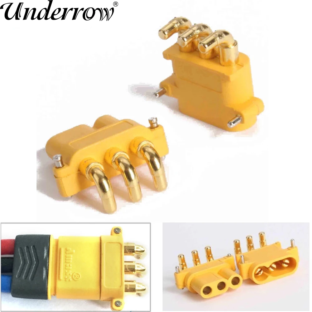 10 x Amass MR30PW Connector Plug With Sheath Female & Male for RC Lipo Battery RC Multicopter Airplane (5 Pair )
10 x Amass MR30PW Connector Plug With Sheath Female & Male for RC Lipo Battery RC Multicopter Airplane (5 Pair )