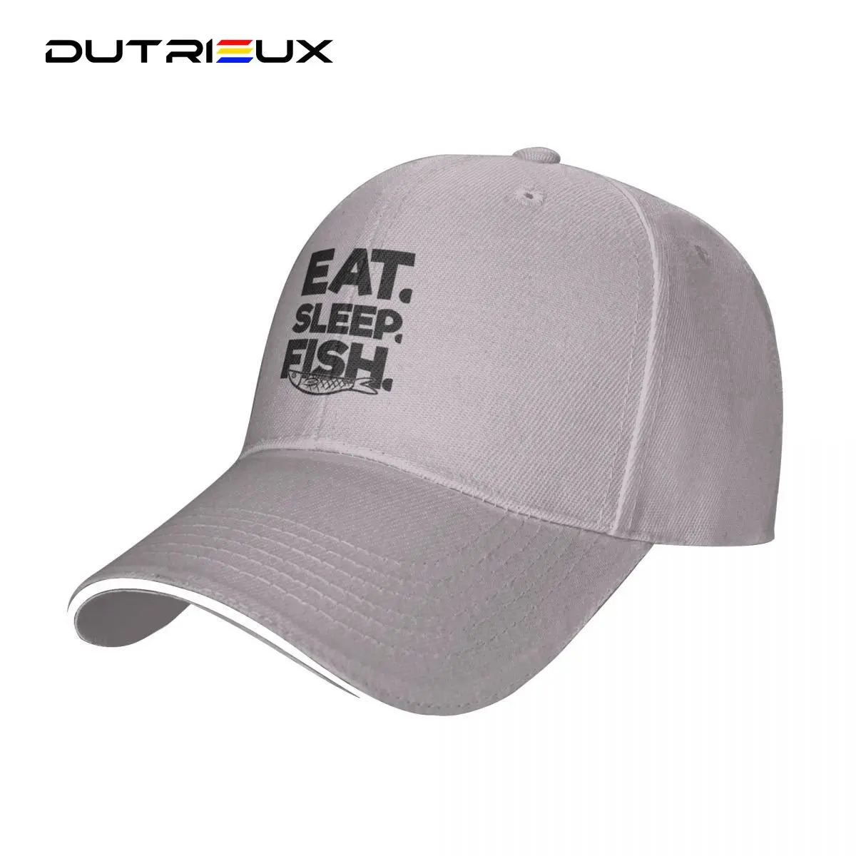 

Baseball Hat For Men Women Eat Sleep Fish| Perfect Gift For You And Friends Cap Snap Back Hat Christmas Hat Caps Male Women's