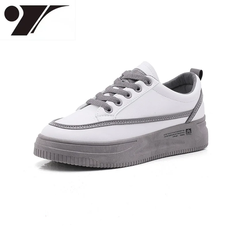 Женские туфли на платформе, кожаные низкие повседневные, осень
Женские туфли на платформе, кожаные низкие повседневные, осень