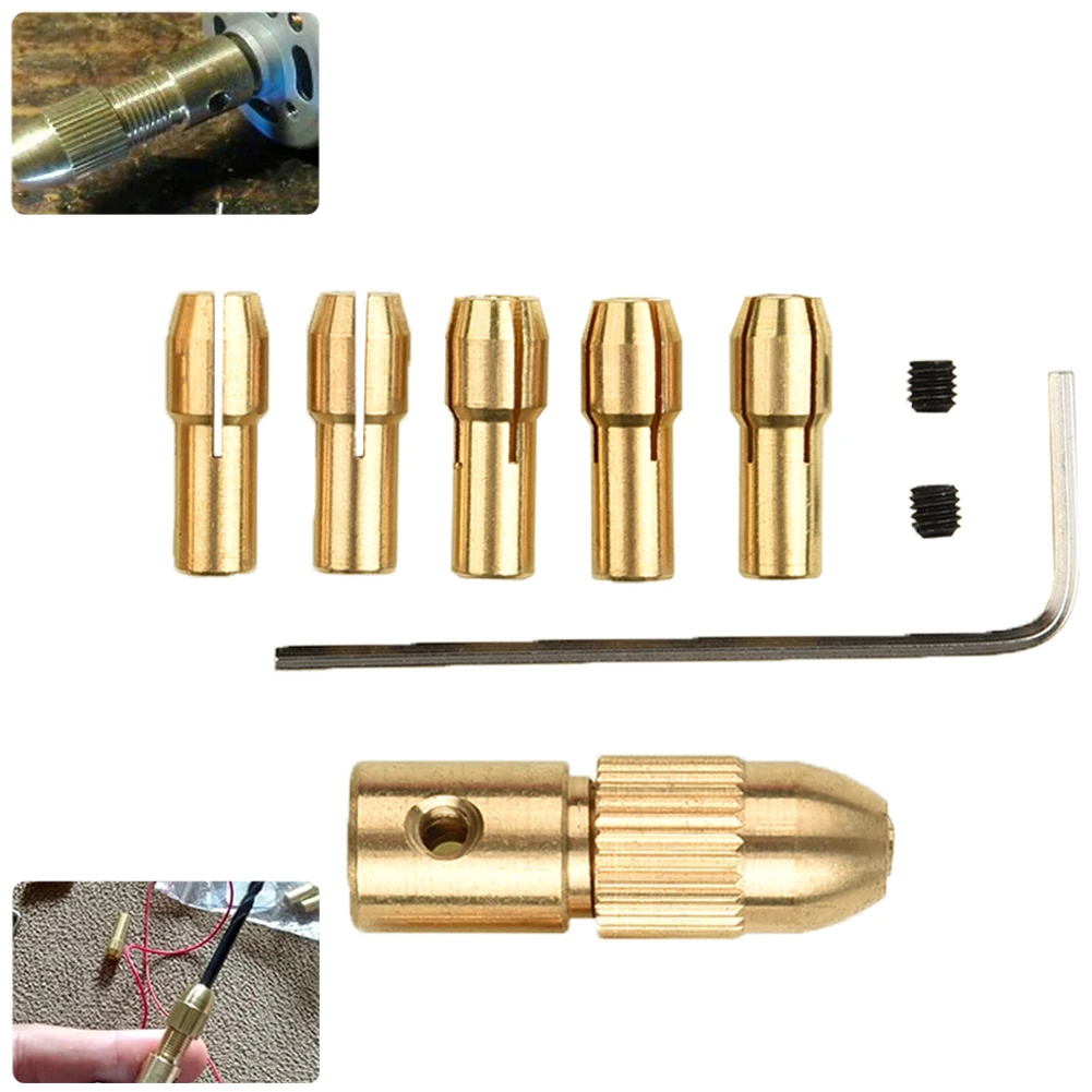 Electric Motor Shaft Mini Chuck Fixture Clamp, 7Pcs Set, 2mm Hole Diameter, Accessories for Electric Drills, ABS Board Drilling
Electric Motor Shaft Mini Chuck Fixture Clamp, 7Pcs Set, 2mm Hole Diameter, Accessories for Electric Drills, ABS Board Drilling