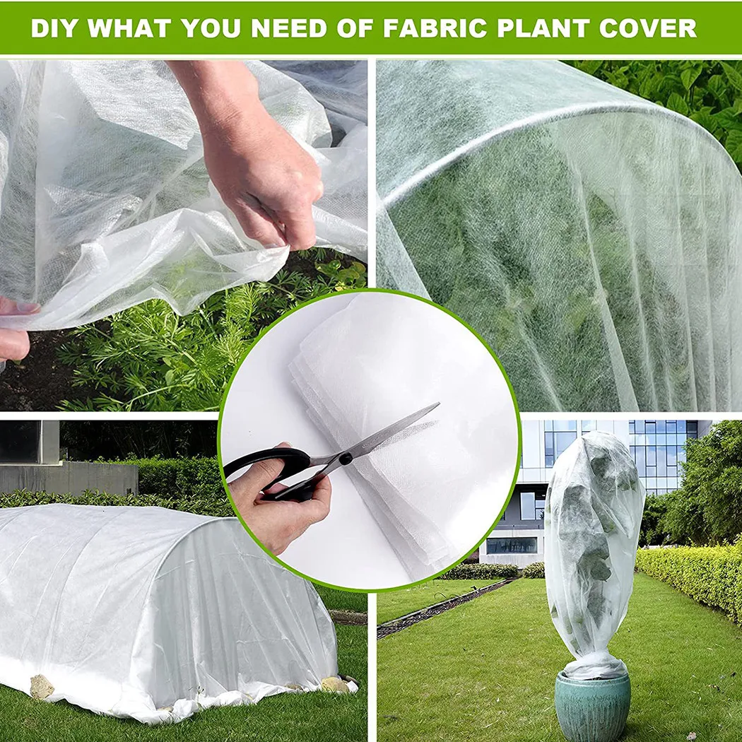 5x33FT Garden Frost Winter Plant Protection Cover From Birds And Insects Non-woven Plant Cover Outdoor Horticultural
5x33FT Garden Frost Winter Plant Protection Cover From Birds And Insects Non-woven Plant Cover Outdoor Horticultural