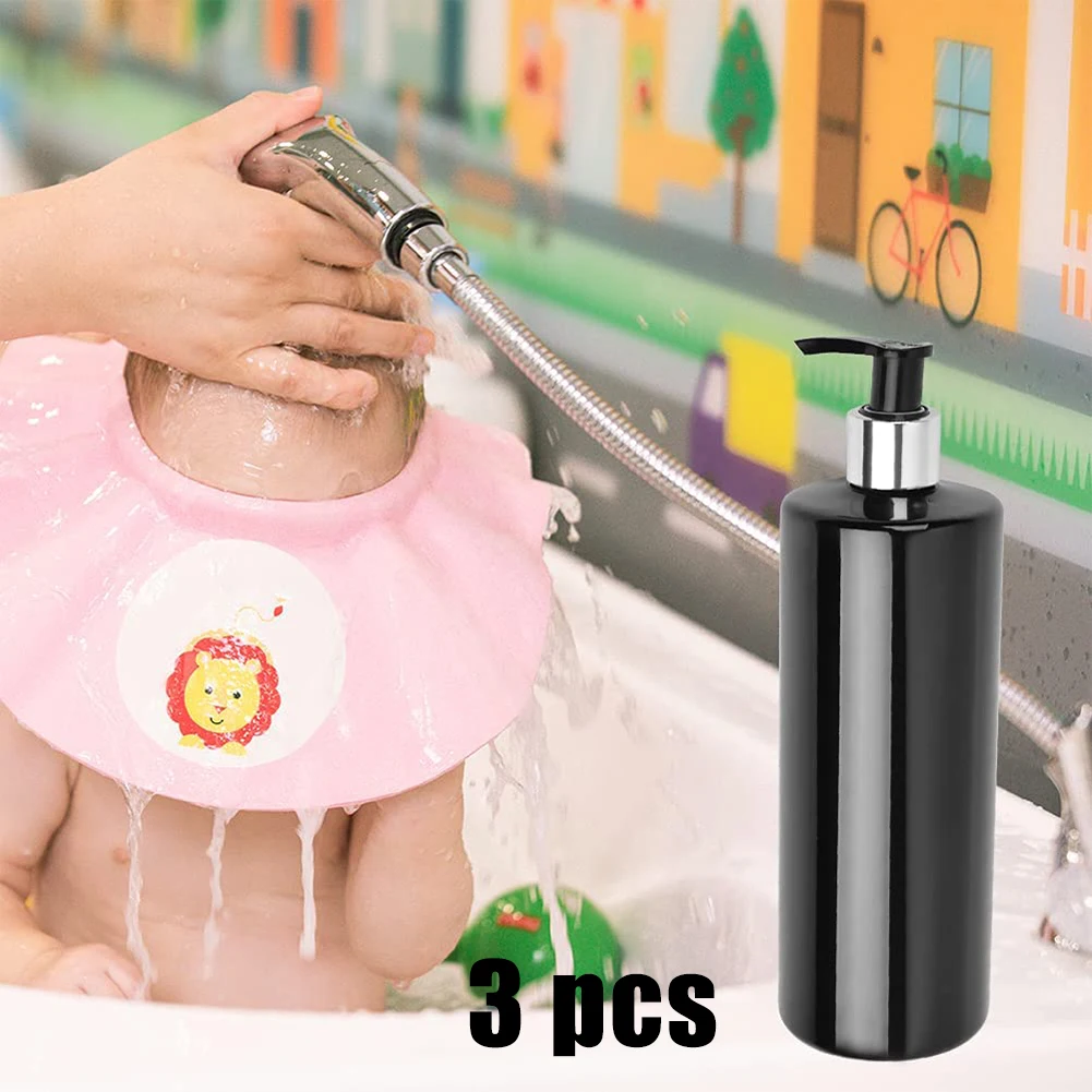 3PCS 500ml PET Empty Refillable Shampoo Lotion Bottles With Pump Dispensers Lotion Refillable Pump Bottle Making Foam Container
3PCS 500ml PET Empty Refillable Shampoo Lotion Bottles With Pump Dispensers Lotion Refillable Pump Bottle Making Foam Container