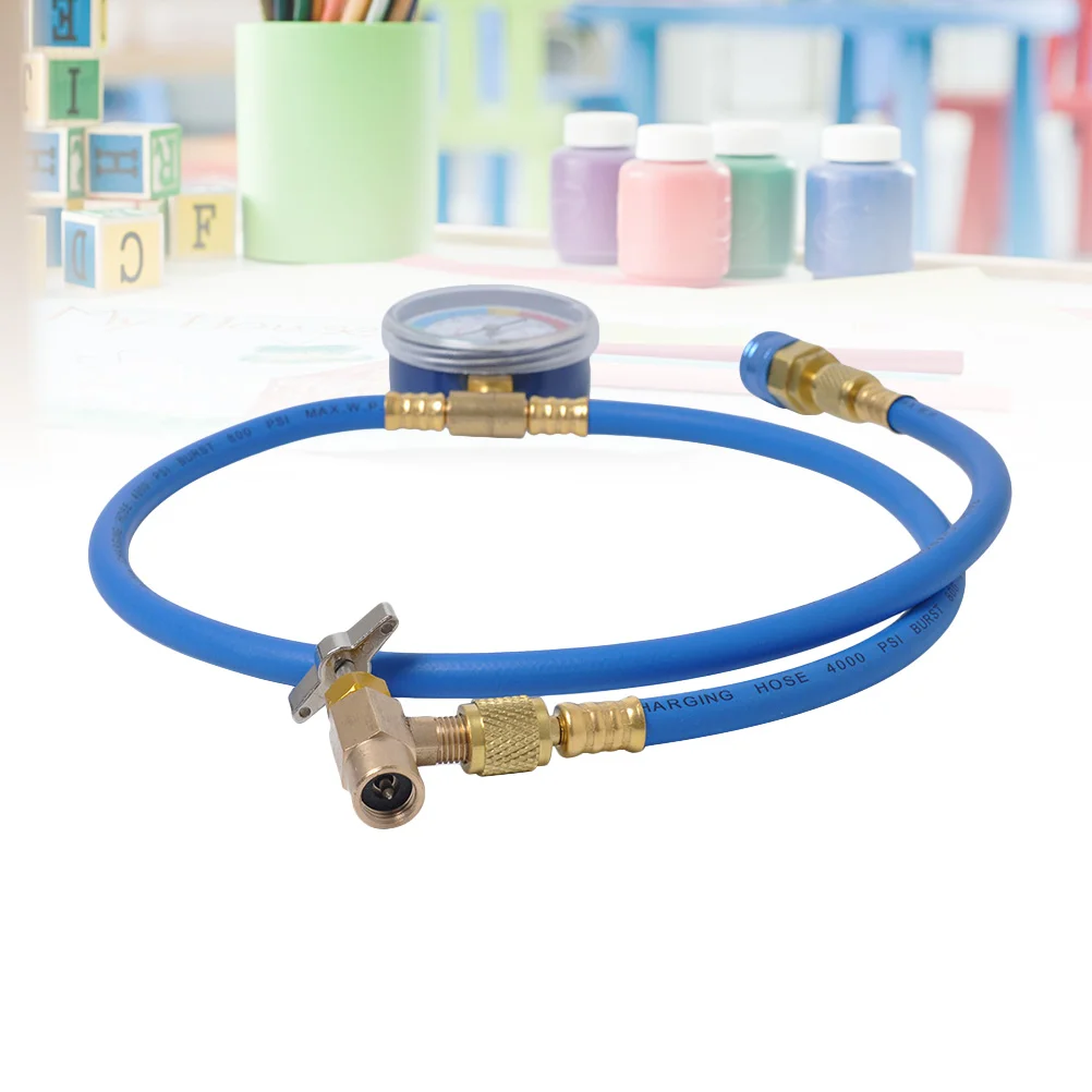 Refrigerant Hose Recharge Hoses Charging Hvac Efrigerant Ac R134A Kit Car Air Conditioning Fill Pressure Gauge
Refrigerant Hose Recharge Hoses Charging Hvac Efrigerant Ac R134A Kit Car Air Conditioning Fill Pressure Gauge