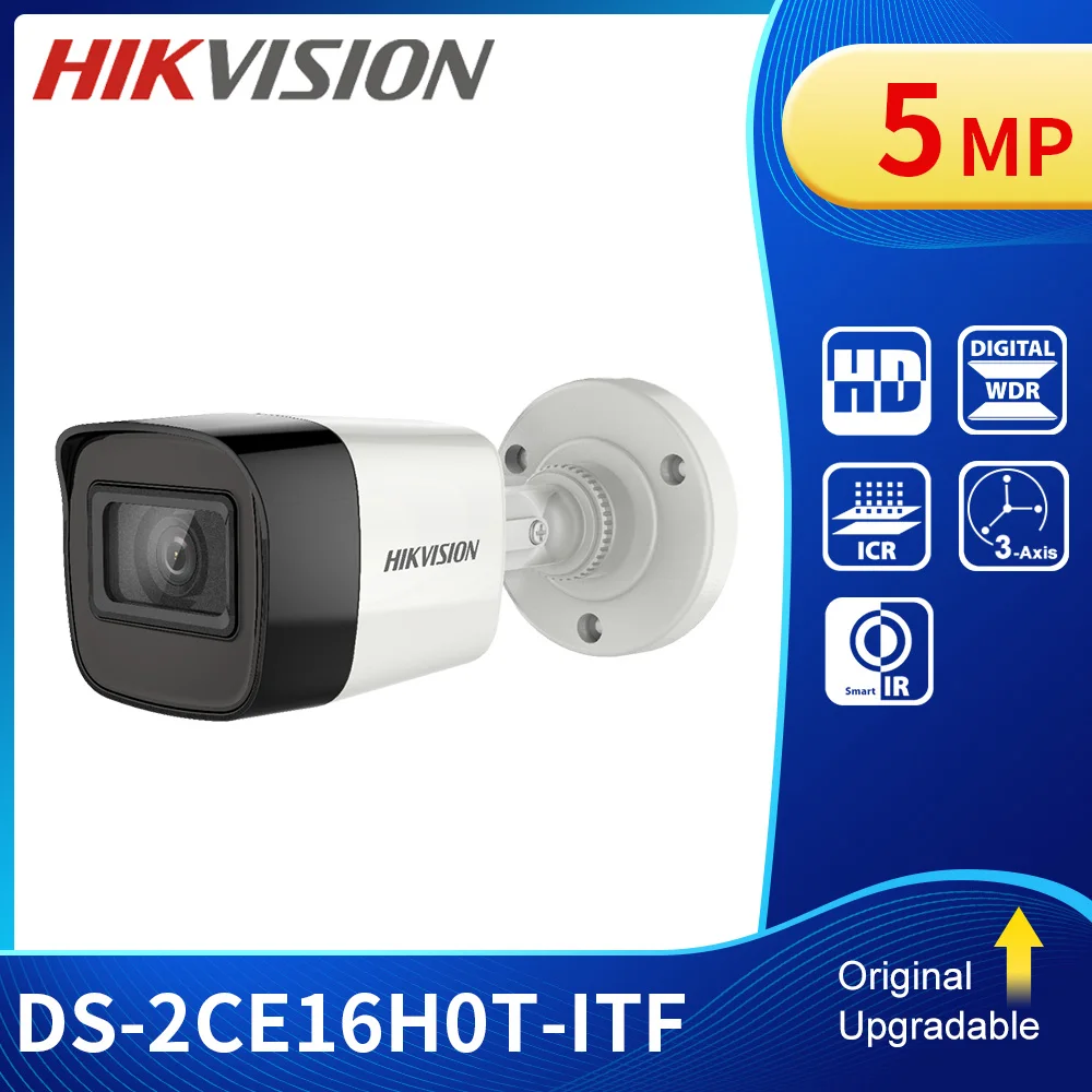 Hikvision 5MP IR bullet Analog Camera Turbo HD TVI up to Coax IP67 DS-2CE16H0T-ITF
Hikvision 5MP IR bullet Analog Camera Turbo HD TVI up to Coax IP67 DS-2CE16H0T-ITF