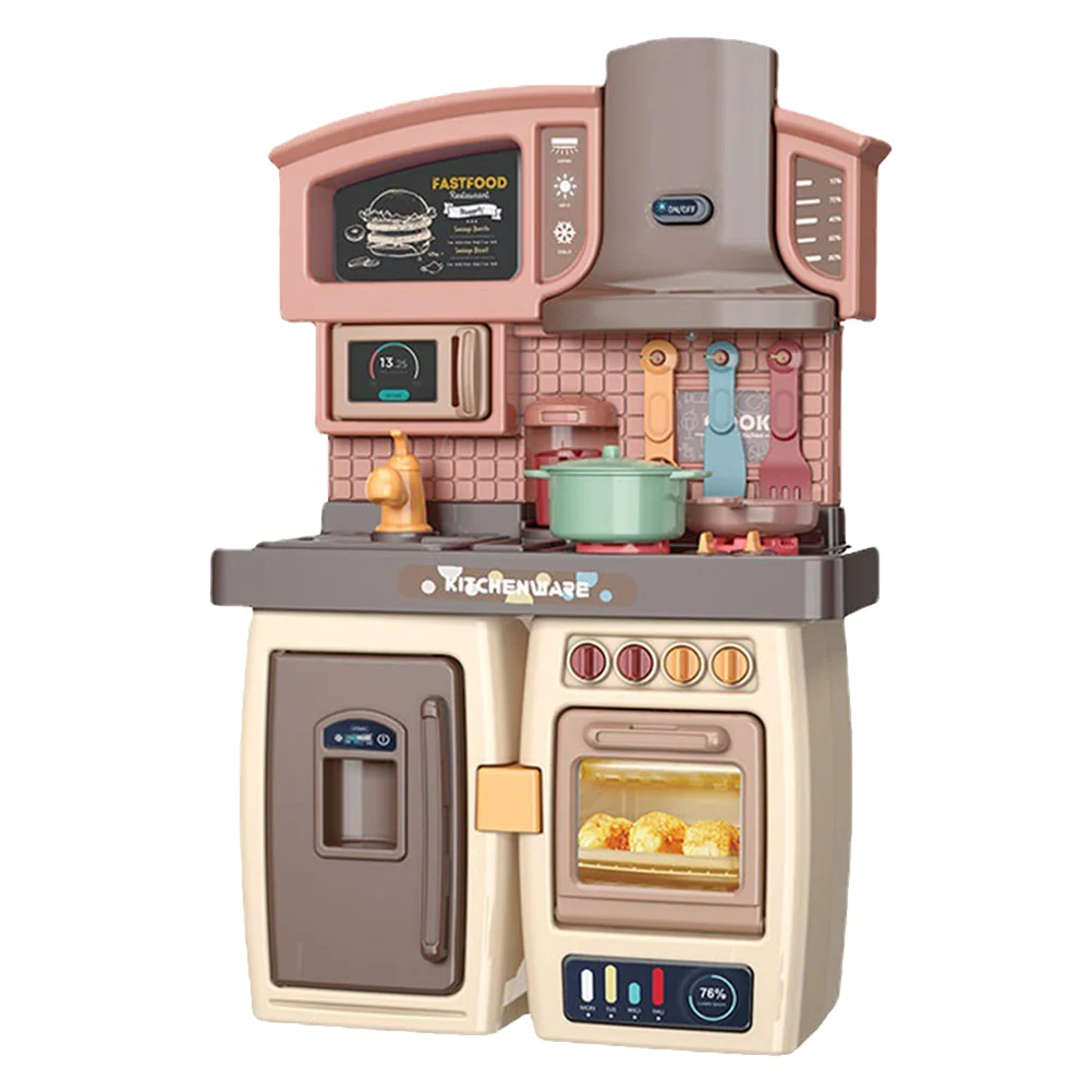 Toy Kitchen Play Pretend Kids House Playset Accessories Playing Children Cooking Interactive Set Electric Dishwasher Toddlers
Toy Kitchen Play Pretend Kids House Playset Accessories Playing Children Cooking Interactive Set Electric Dishwasher Toddlers