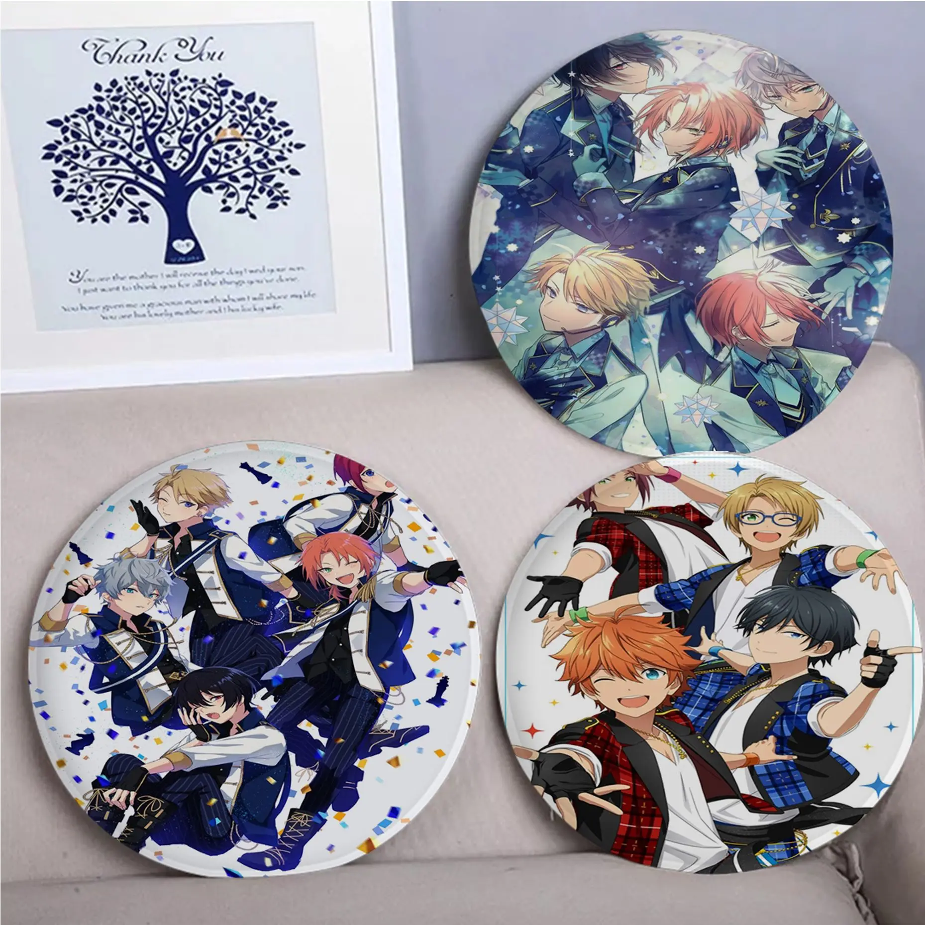 Ensemble Stars Tie Rope Seat Cushion Office Dining Stool Pad Sponge Sofa Mat Non-Slip Sofa Decor Tatami
Ensemble Stars Tie Rope Seat Cushion Office Dining Stool Pad Sponge Sofa Mat Non-Slip Sofa Decor Tatami