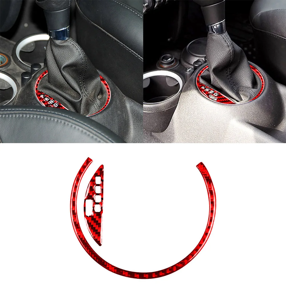 Car Gear Lever Panel Cover Red Ring Trim Carbon Fiber Sticker For Mini R56 R55 R57 Convertible Interior Styling Accessories
Car Gear Lever Panel Cover Red Ring Trim Carbon Fiber Sticker For Mini R56 R55 R57 Convertible Interior Styling Accessories