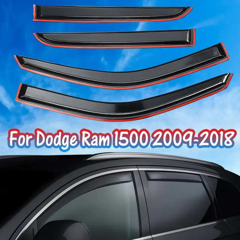 4PCS/Set Car Weathershields Window Visor For Dodge Ram 1500 2500 3500 09-18 EJ Deflector Rain Guard
4PCS/Set Car Weathershields Window Visor For Dodge Ram 1500 2500 3500 09-18 EJ Deflector Rain Guard