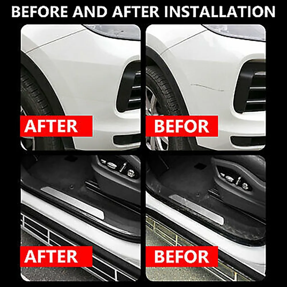 Acrylic Material Sill Scuff Cover Car Door Plate Front Rear Spoiler Parts Protection Protector
Acrylic Material Sill Scuff Cover Car Door Plate Front Rear Spoiler Parts Protection Protector
