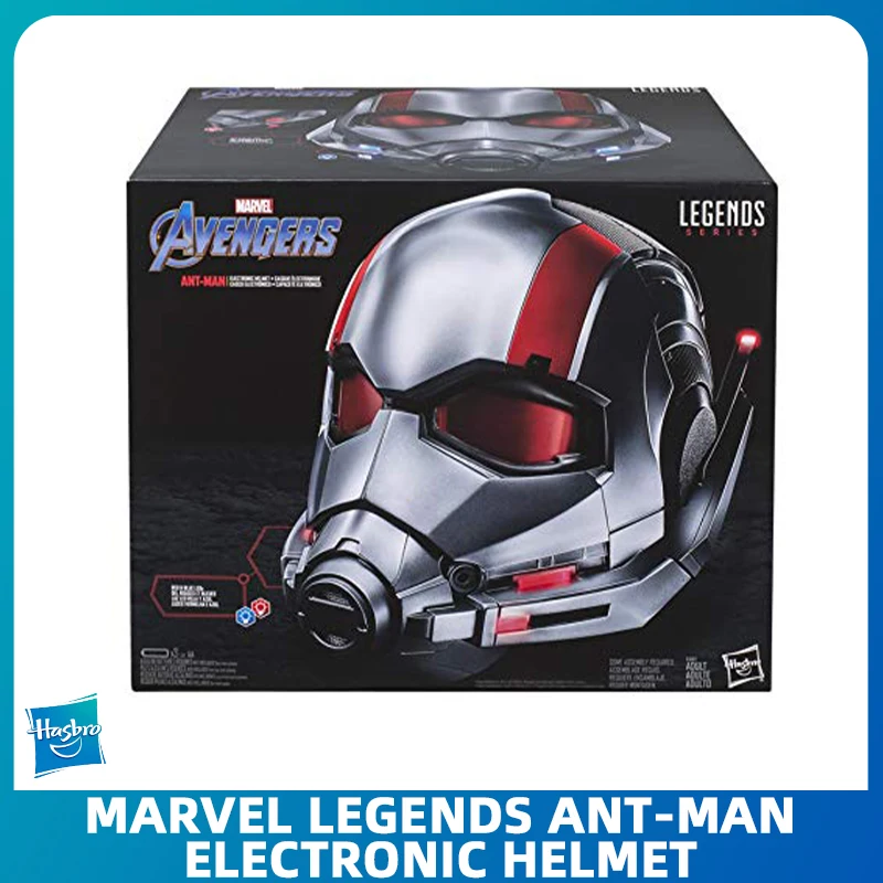 

Hasbro Marvel Legends Series Ant-Man Roleplay Premium Collector Movie Electronic Helmet with Led Light FX Adult Fan Collectibles