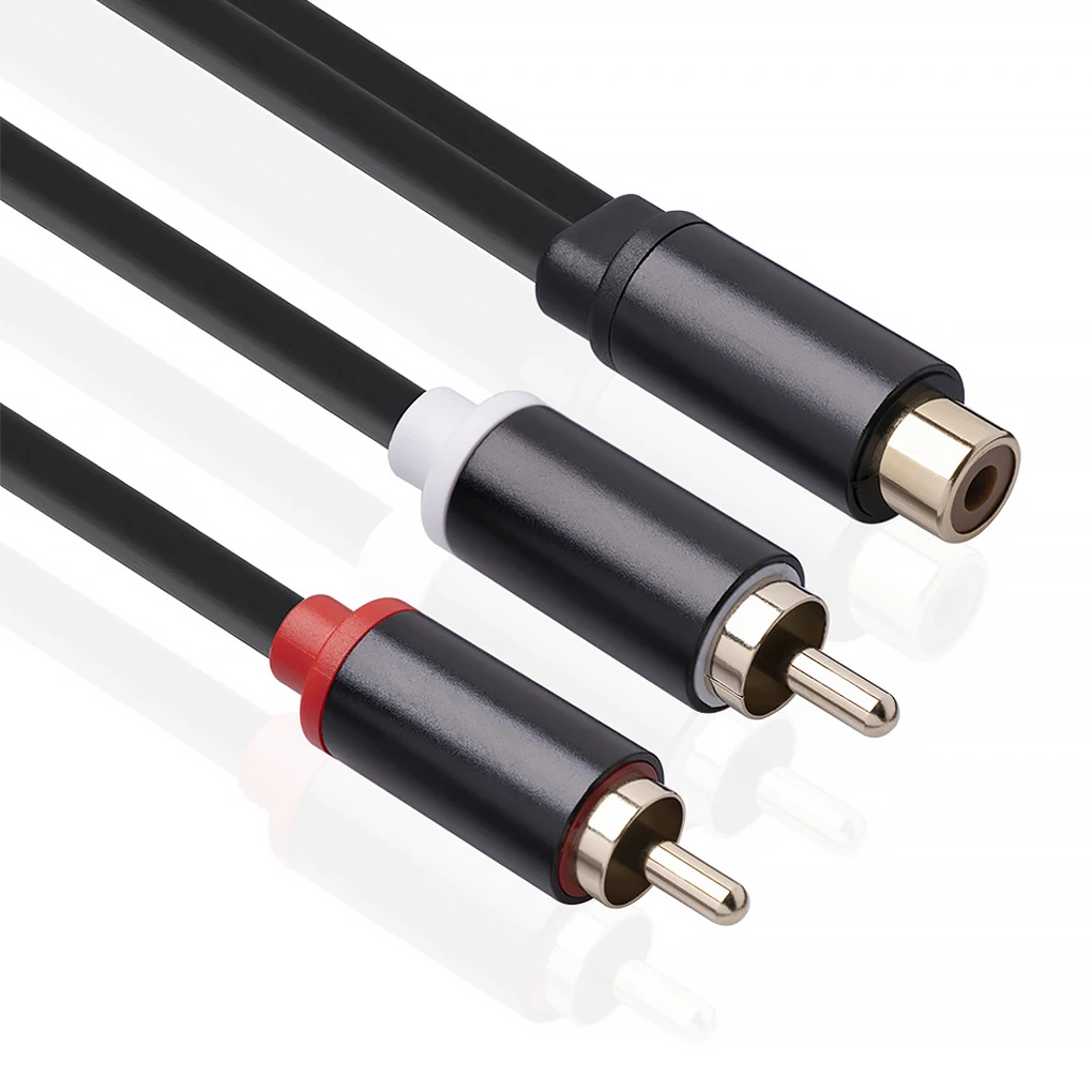 RCA (Male) to RCA (Female) Zinc Alloy High Elastic Plug Anti Interference Transmission Rca Splitter for Speaker Audio Adapter
RCA (Male) to RCA (Female) Zinc Alloy High Elastic Plug Anti Interference Transmission Rca Splitter for Speaker Audio Adapter