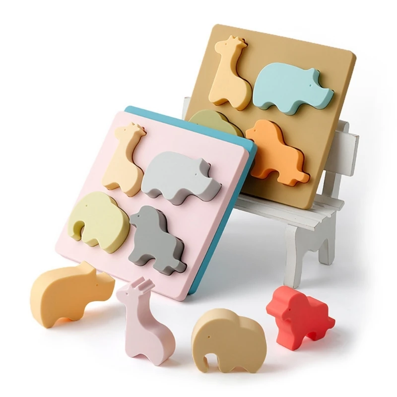 Toddlers Shape Puzzle Animal Shape Montessori Toy Board Grade Silicone
Toddlers Shape Puzzle Animal Shape Montessori Toy Board Grade Silicone