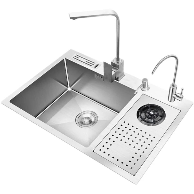 304 Stainless Steel Cup Cleaner Sink Middle Island High Pressure Automatic Milk Tea Coffee Shop Bar Thickened Single Sink
304 Stainless Steel Cup Cleaner Sink Middle Island High Pressure Automatic Milk Tea Coffee Shop Bar Thickened Single Sink