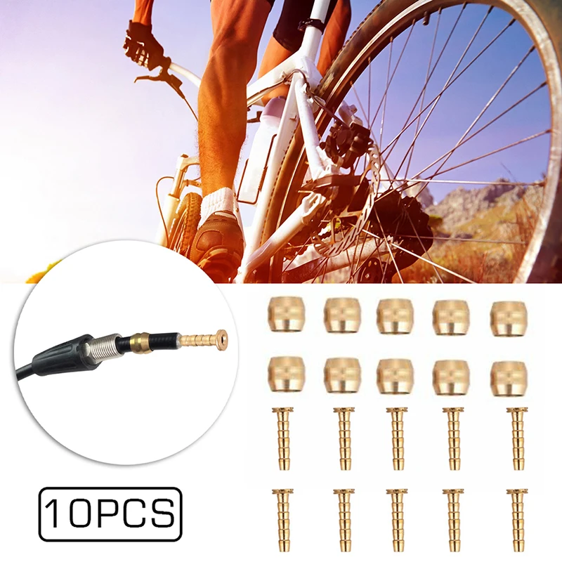 10 Sets BH59 olive Bike Brake Hose Hydraulic Discs Brake Olive Connect Inserts toughness bicycle bike accessories
10 Sets BH59 olive Bike Brake Hose Hydraulic Discs Brake Olive Connect Inserts toughness bicycle bike accessories
