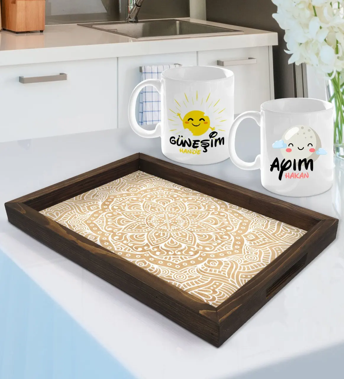 Индивидуальный солнечный свет и удобный дизайн, Набор кружек 2'li и искусственная древесина
Индивидуальный солнечный свет и удобный дизайн, Набор кружек 2'li и искусственная древесина