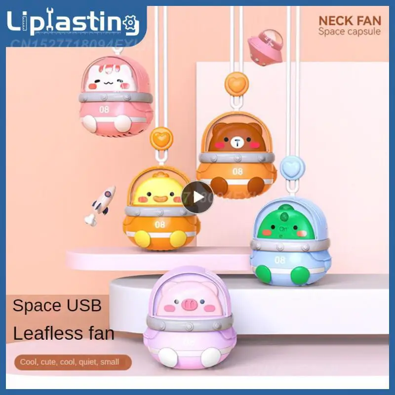 Hanging Neck Fan Outdoor Plug And Charge Air Cooler Portable Usb Leafless Small Fan Household Appliances Cooling Fans Cute 
Hanging Neck Fan Outdoor Plug And Charge Air Cooler Portable Usb Leafless Small Fan Household Appliances Cooling Fans Cute