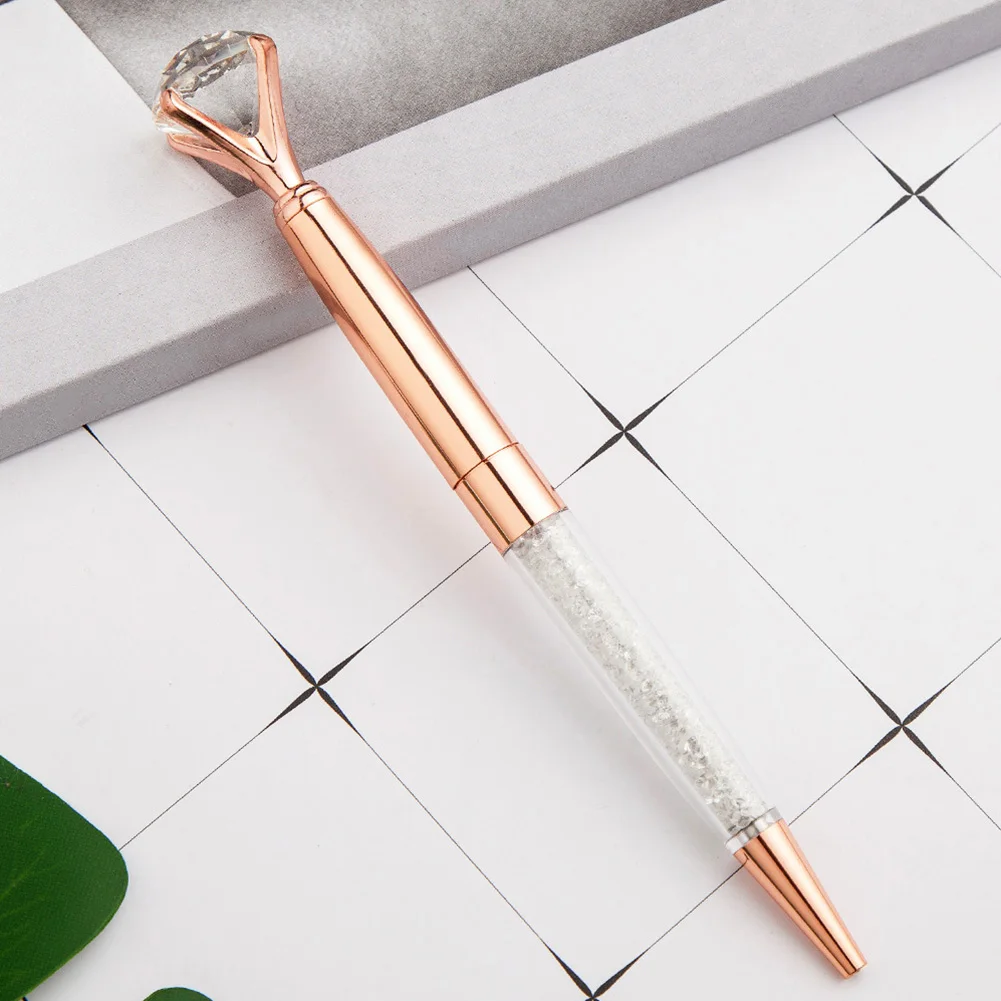 School Business Big Diamond Simple Smooth Office Gifts Stationery Multicolor Ballpoint Pen Metal Unique Rotate Black Ink
School Business Big Diamond Simple Smooth Office Gifts Stationery Multicolor Ballpoint Pen Metal Unique Rotate Black Ink