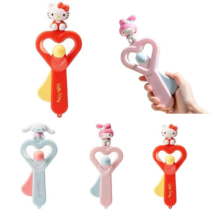 Модный милый поклонник Sanrios милый Hellow Kittys My Melody Cinnamoroll мультяшный аниме портативный веер плюшевые игрушки для девочек Подарки 
Модный милый поклонник Sanrios милый Hellow Kittys My Melody Cinnamoroll мультяшный аниме портативный веер плюшевые игрушки для девочек Подарки